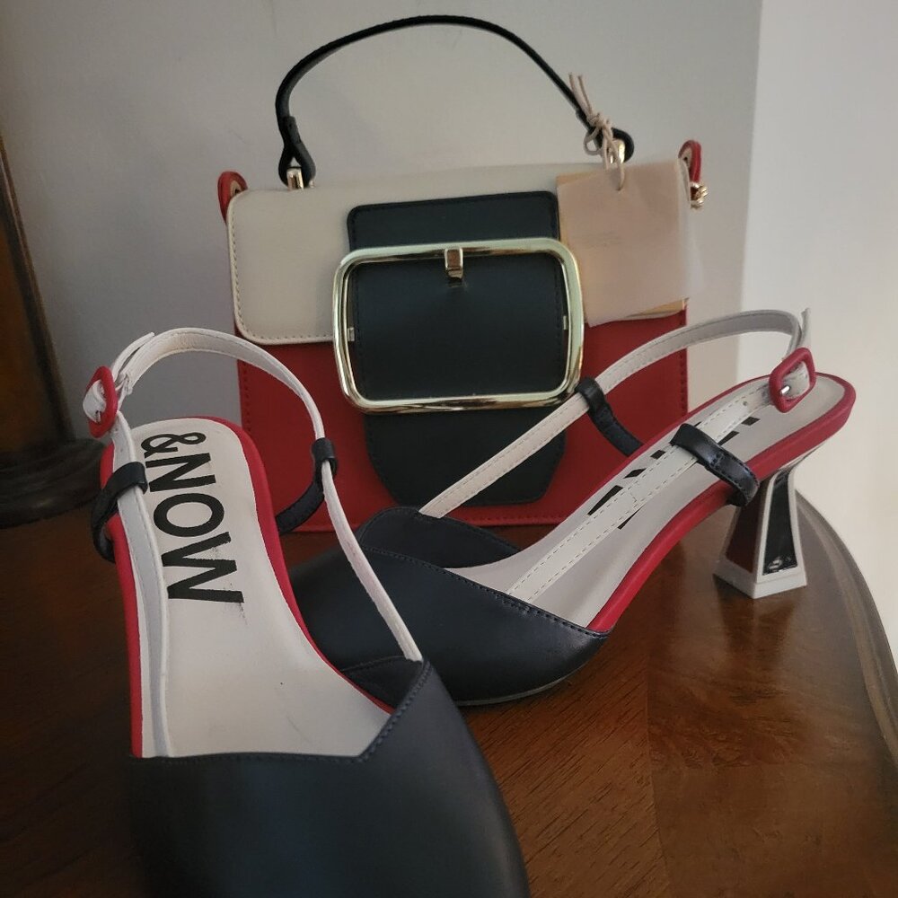 MENBUR SHOES & MATCHING HANDBAG